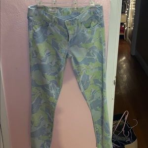 Tropical Skinny Jeans